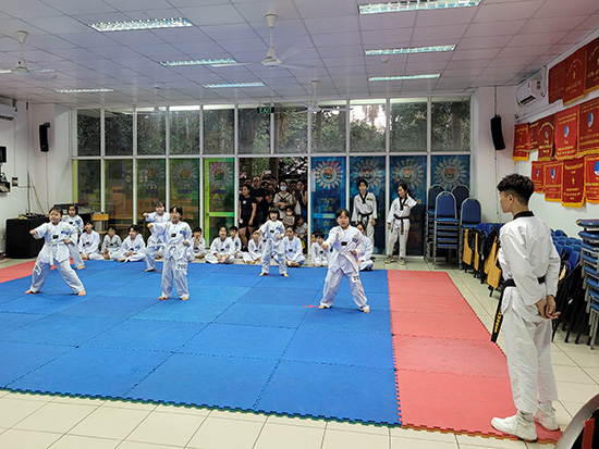 Kỳ thi thăng cấp đai Taekwondo quý 1/2023 - Nhà Thiếu nhi Quận 10