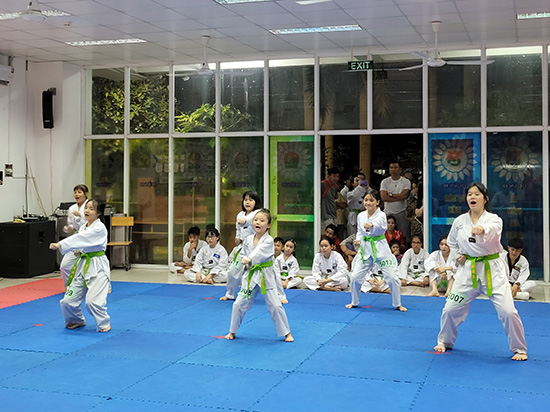 Kỳ thi thăng cấp đai Taekwondo quý 1/2023 - Nhà Thiếu nhi Quận 10