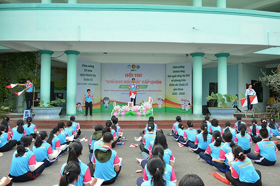 Hội thi chỉ huy Đội giỏi năm học 2022 - 2023 - Nhà Thiếu nhi Quận 12