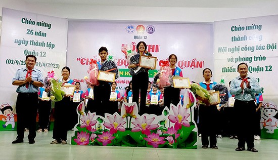 Hội thi chỉ huy Đội giỏi năm học 2022 - 2023 - Nhà Thiếu nhi Quận 12