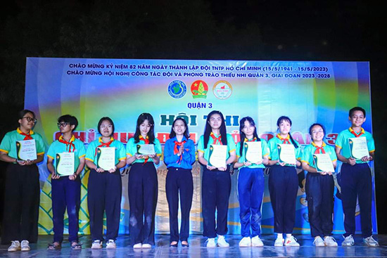 Hội thi chỉ huy Đội giỏi năm học 2022 - 2023 - Nhà Thiếu nhi Quận 3