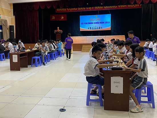 Hội thi Cờ vua năng khiếu năm 2023 - Nhà Thiếu nhi Quận 7