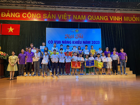 Hội thi Cờ vua năng khiếu năm 2023 - Nhà Thiếu nhi Quận 7