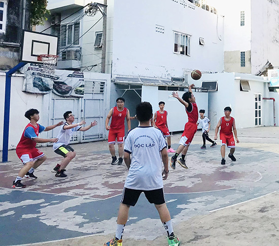 Giải bóng rổ thiếu nhi - Nhà Thiếu nhi Quận Phú Nhuận