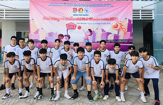 Giải bóng rổ thiếu nhi - Nhà Thiếu nhi Quận Phú Nhuận