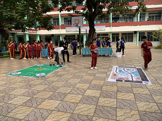Hoạt động Giờ ra chơi trải nghiệm sáng tạo - Nhà Thiếu nhi Quận Gò Vấp