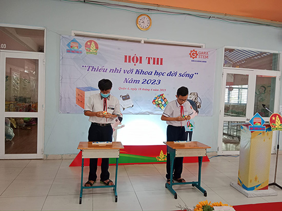 Hội thi Thiếu nhi với khoa học đời sống năm 2023 - Nhà Thiếu nhi Quận 4