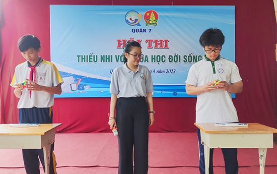 Hội thi Thiếu nhi với Khoa học đời sống năm 2023 - Nhà Thiếu nhi Quận 7