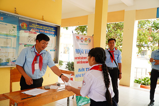 Hội thi nghi thức Đội TNTP Hồ Chí Minh năm học 2022 - 2023 - Nhà Thiếu nhi Huyện Cần Giờ