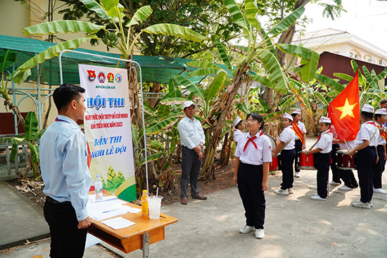 Hội thi nghi thức Đội TNTP Hồ Chí Minh năm học 2022 - 2023 - Nhà Thiếu nhi Huyện Cần Giờ