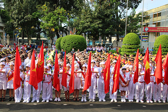 Hội thi nghi thức Đội TNTP Hồ Chí Minh năm học 2022 - 2023 - Nhà Thiếu nhi Quận Bình Thạnh