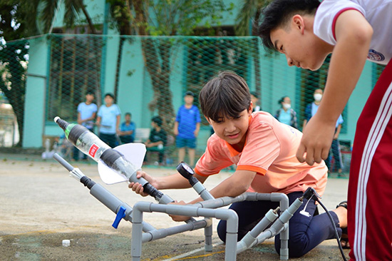 Hội thi Bắn tên lửa nước năm 2023 - Nhà Thiếu nhi Quận 12