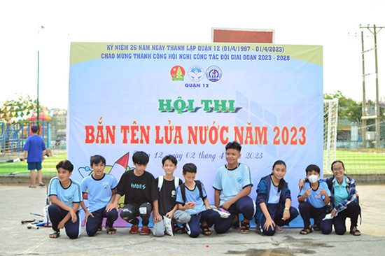 Hội thi Bắn tên lửa nước năm 2023 - Nhà Thiếu nhi Quận 12