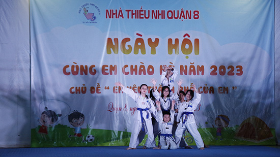 Ngày hội cùng em chào hè năm 2023 - Nhà Thiếu nhi Quận 8