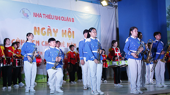 Ngày hội cùng em chào hè năm 2023 - Nhà Thiếu nhi Quận 8