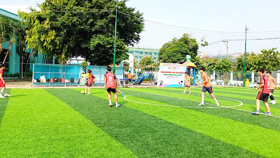 Giải bóng đá tứ hùng khối THCS năm học 2022 - 2023 - Nhà Thiếu nhi Quận 12