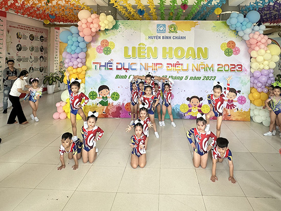 Liên hoan thể dục nhịp điệu năm 2023 - Nhà Thiếu nhi Huyện Bình Chánh