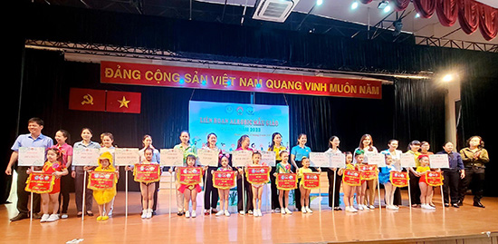 Liên hoan Aerobic mẫu giáo năm 2023 - Nhà Thiếu nhi Quận 7