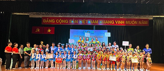 Liên hoan Aerobic mẫu giáo năm 2023 - Nhà Thiếu nhi Quận 7