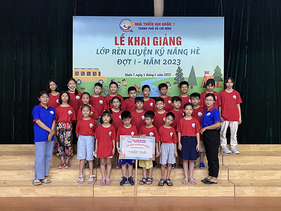 Lớp Rèn luyện kỹ năng Hè 2023 - Nhà Thiếu nhi Quận 7