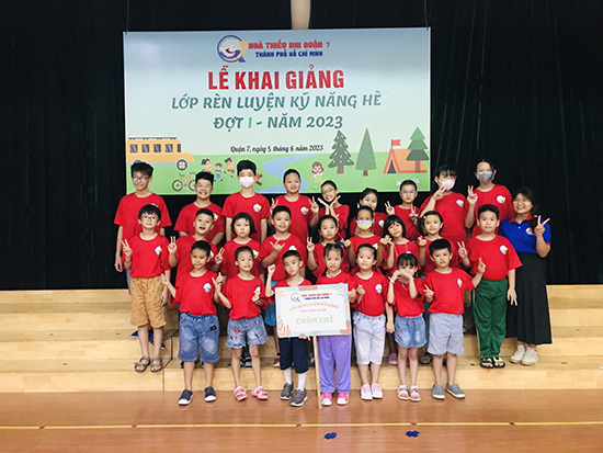 Lớp Rèn luyện kỹ năng Hè 2023 - Nhà Thiếu nhi Quận 7
