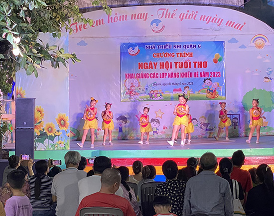 Ngày hội tuổi thơ năm 2023 - Nhà Thiếu nhi Quận 6