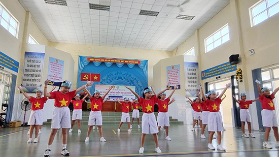 Sân chơi Đồng diễn Flashmob năm 2023 - Nhà Thiếu nhi Huyện Cần Giờ