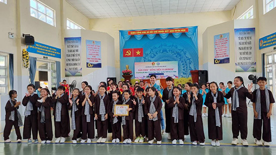 Sân chơi Đồng diễn Flashmob năm 2023 - Nhà Thiếu nhi Huyện Cần Giờ