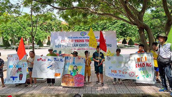 Chương trình trải nghiệm Một ngày làm chiến sĩ biên phòng - Nhà Thiếu nhi Huyện Cần Giờ