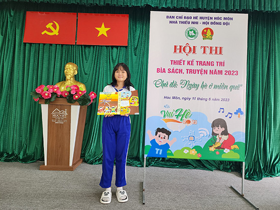 Hội thi thiết kế trang trí bìa sách, truyện năm 2023 - Nhà Thiếu nhi Huyện Hóc Môn