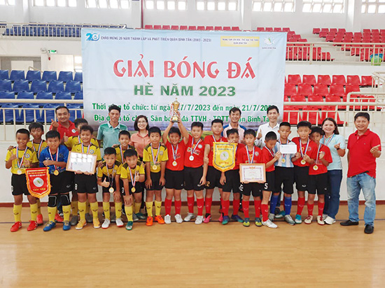 Giải bóng rổ, bóng đá hè 2023 - Nhà Thiếu nhi Quận Bình Tân