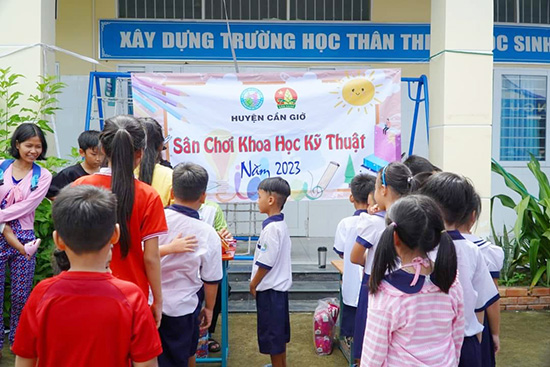 Ngày hội đọc và làm theo báo Đội - Nhà Thiếu nhi Huyện Cần Giờ