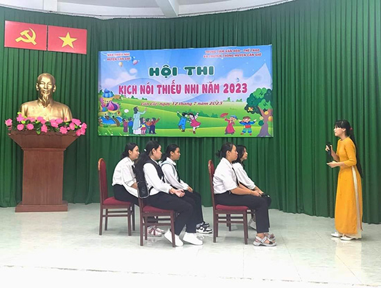 Hội thi kịch nói năm 2023 - Nhà Thiếu nhi Huyện Cần Giờ