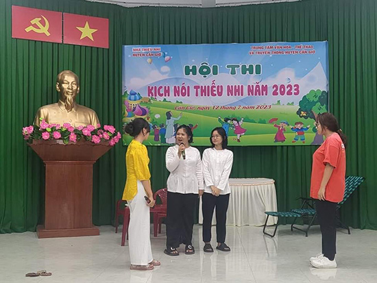 Hội thi kịch nói năm 2023 - Nhà Thiếu nhi Huyện Cần Giờ