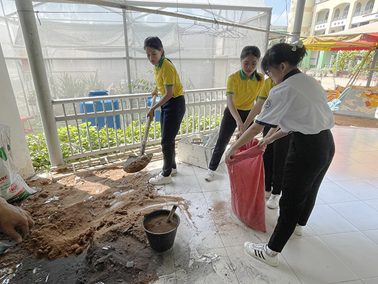 Lễ thành lập Liên đội, Chi đội tạm thời hè - Nhà Thiếu nhi Huyện Củ Chi