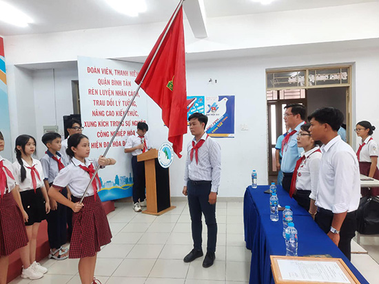 Lễ thành lập Liên, Chi đội tạm thời và ra mắt các Câu lạc bộ - Nhà Thiếu nhi Quận Bình Tân