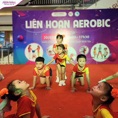 Liên hoan Aerobic khối mầm non năm 2023 - Nhà Thiếu nhi Quận Bình Tân