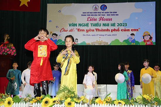 Liên hoan văn nghệ Thiếu nhi hè 2023 - Nhà Thiếu nhi Quận Bình Thạnh
