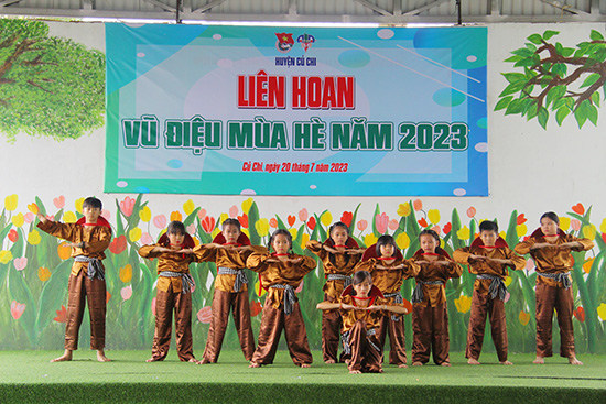 Liên hoan Vũ điệu mùa hè năm 2023 - Nhà Thiếu nhi Huyện Củ Chi