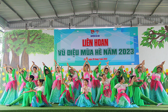 Liên hoan Vũ điệu mùa hè năm 2023 - Nhà Thiếu nhi Huyện Củ Chi