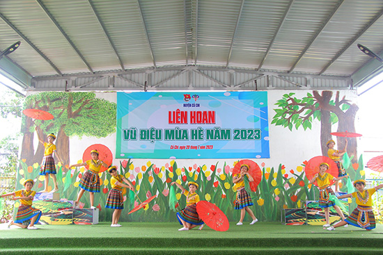 Liên hoan Vũ điệu mùa hè năm 2023 - Nhà Thiếu nhi Huyện Củ Chi