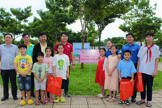 Lễ khánh thành khu vui chơi Thiếu nhi - Nhà Thiếu nhi Quận Bình Tân