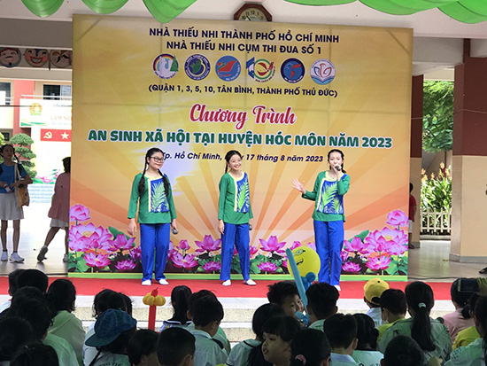 Chương trình an sinh xã hội tại Huyện Hóc Môn năm 2023 - Cụm thi đua số 01