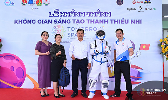 Khánh thành không gian sáng tạo thanh thiếu nhi - Nhà Thiếu nhi Quận 11