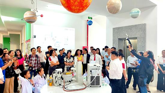 Khánh thành không gian sáng tạo thanh thiếu nhi - Nhà Thiếu nhi Quận 11
