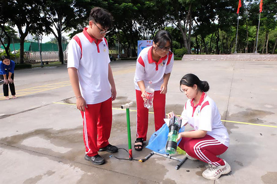 Hội thi tên lửa nước năm 2023 - Nhà Thiếu nhi Quận 4