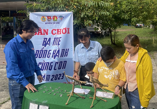 Sân chơi ba mẹ đồng hành cùng con năm 2023 - Nhà Thiếu nhi Huyện Củ Chi