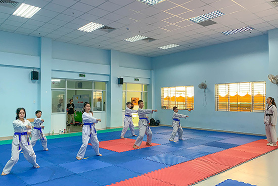 CLB võ Taekwondo tổ chức thi nâng cấp quý 3 năm 2023 - Nhà Thiếu nhi Quận 3