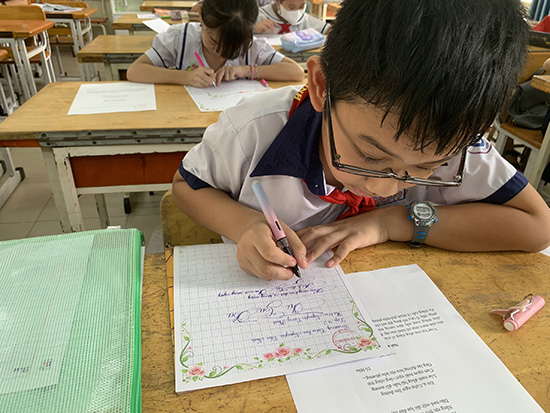 Hội thi Em yêu chữ Việt năm 2023 - Nhà Thiếu nhi Huyện Hóc Môn