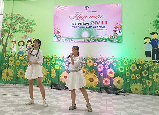 Họp mặt ngày Nhà giáo Việt Nam năm 2023 - Nhà Thiếu nhi Huyện Củ Chi